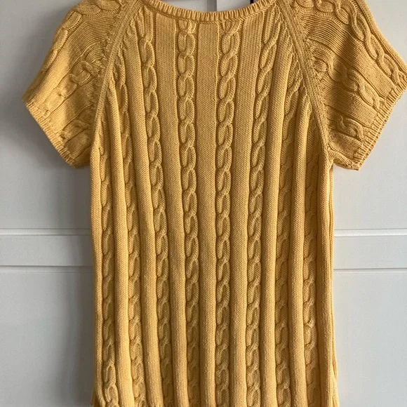 Eddie Bauer Short Sleeve Sweater Women Size Large - Picture 2 of 5
